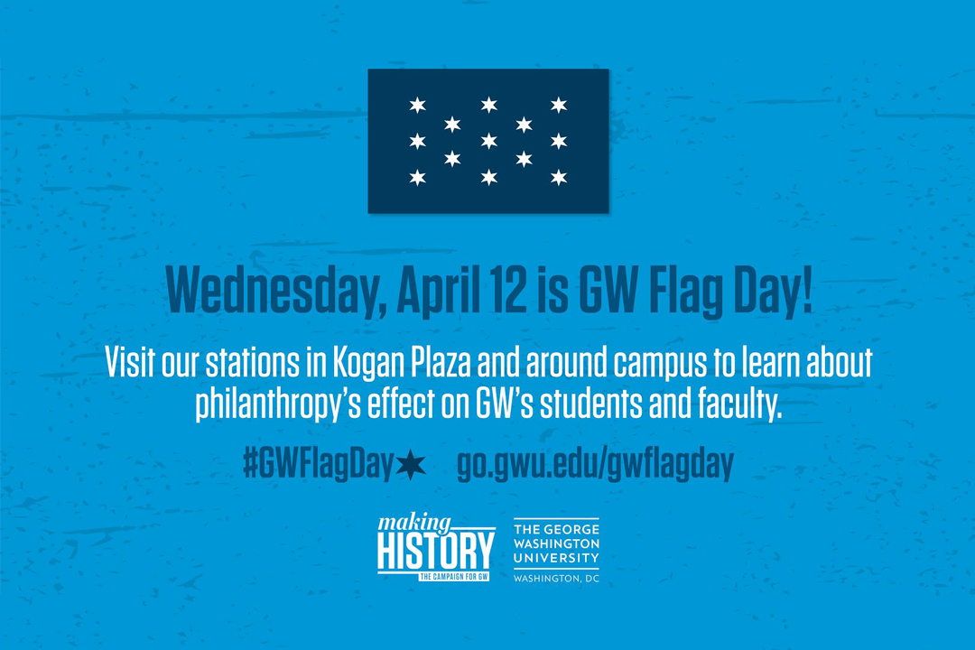 Wednesday GW Flag Day GW Law The Washington University